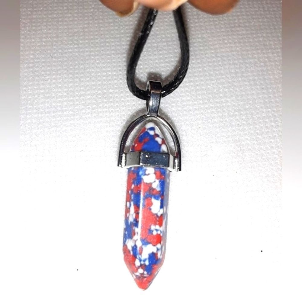 NATURAL energy crystal pendant necklace for male or female